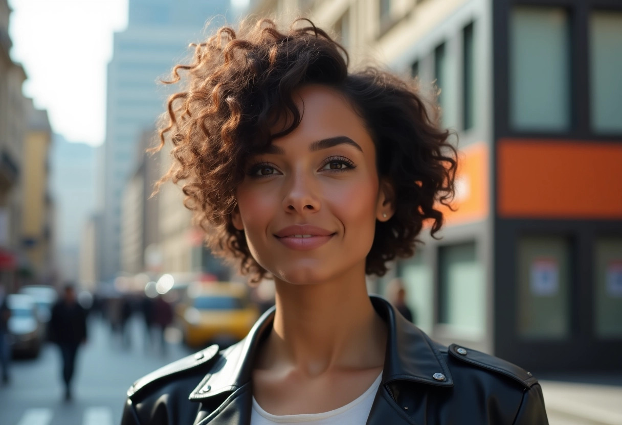 cheveux frisés